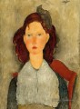 jeune fille assise 1918 Amedeo Modigliani